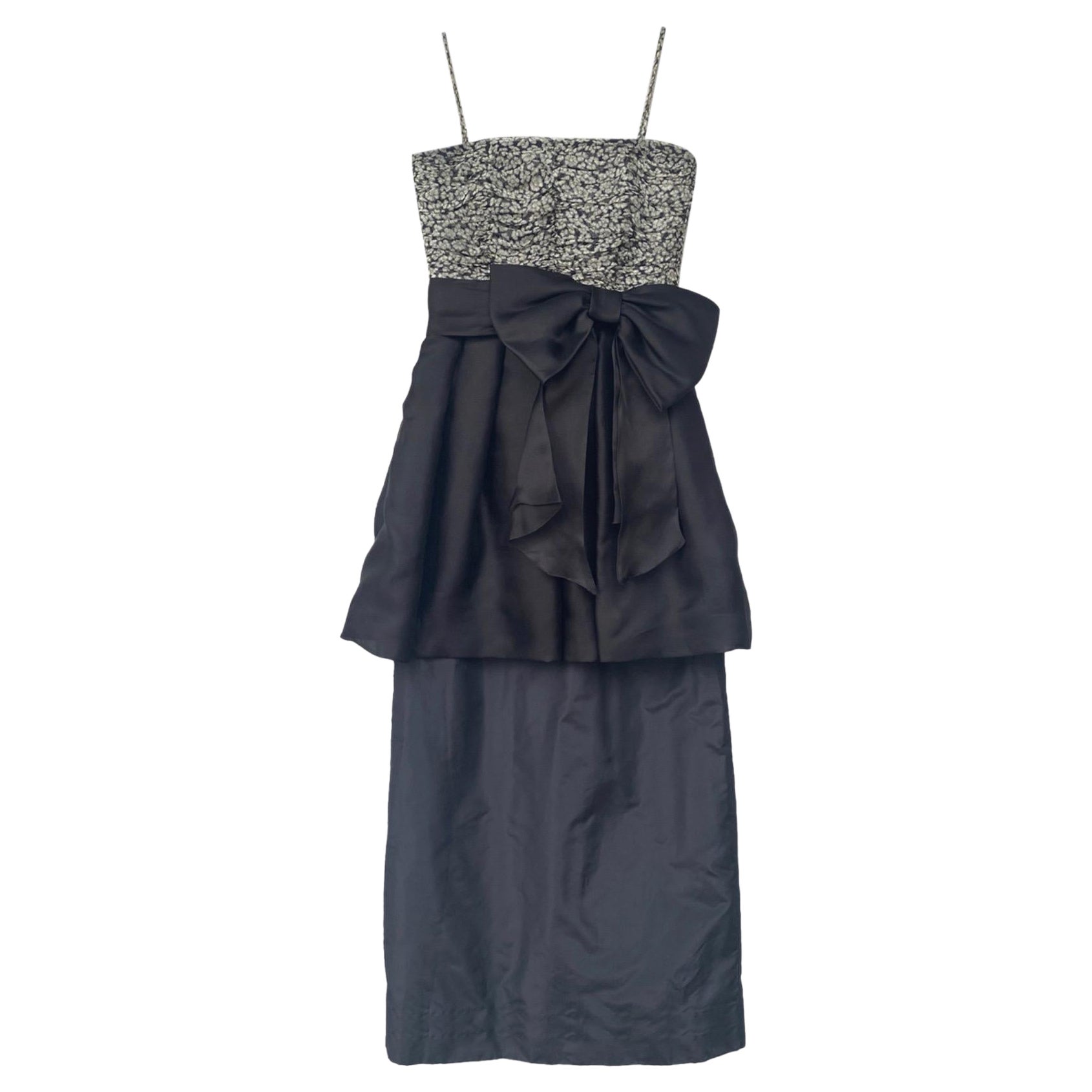 Yves Saint Laurent Vintage bow elegant Dress For Sale