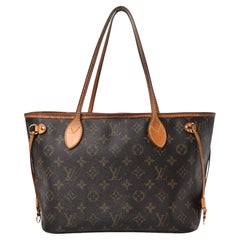 Vintage Louis Vuitton Monogram Neverfull Tote Pm Discontinued