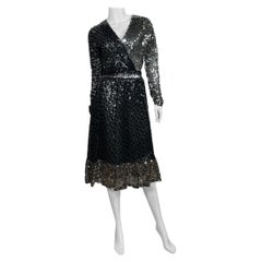 Robe trapèze vintage Givenchy Nouvelle Boutique Demi Couture, années 1980
