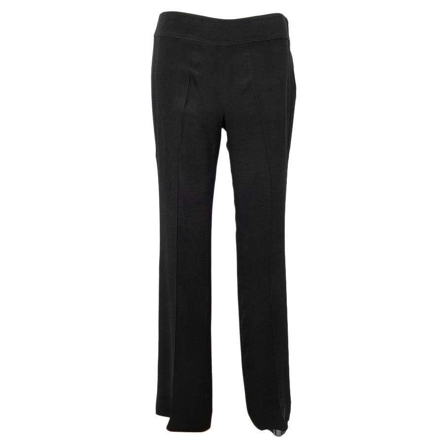 Pantalon noir Valentino en vente