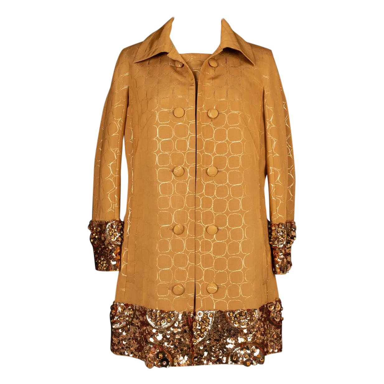 Christian Dior Coat Made of Silk, 2008 For Sale