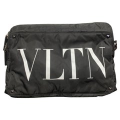 Used Valentino Tracolla Nylon Nero Borsa A Tracolla 