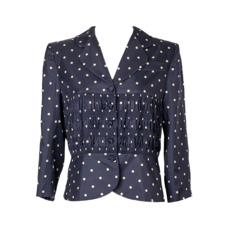 Christian Dior Dotted Jacket For Sale