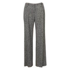 Pantaloni in misto lana con fodera in seta di Christian Dior