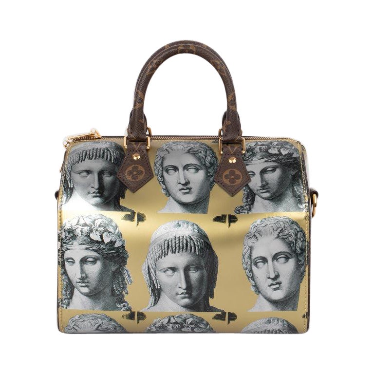 Louis Vuitton X Fornasetti Speedy Bag Limited Edition For Sale