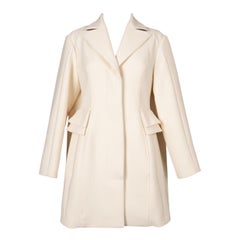 Used Christian Dior Blended Wool Coat