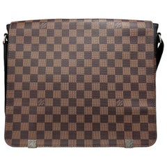Louis Vuitton Tracolla District MM Damier Ebene 2018