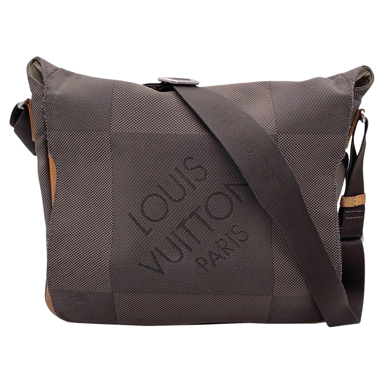 Louis Vuitton Damier Geant Terre Canvas Messenger Crossbody Bag