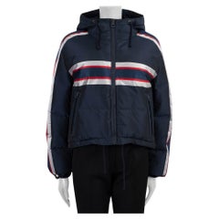 CHRISTIAN DIOR marineblaue Nylonjacke 2021 DIORALPS DOWN SKI Jacke M