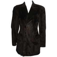 Jean Paul Gaultier Faux Fur Blazer