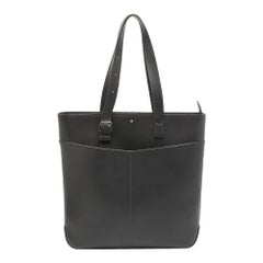 Montblanc Grey Leather Sartorial Vertical Tote