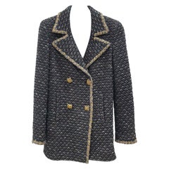 Chanel 11A  Paris Byzance Tweed Jacket Blazer Coat