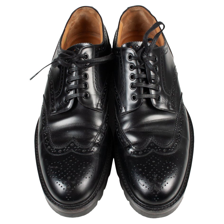 Louis Vuitton Herren Schuhe Oxford Derbies Größe 10USA, S570 im Angebot