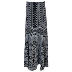 Antonio Beradi Silk Maxi Skirt