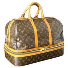 Retro Large Louis Vuitton Bag, Large Louis Vuitton Duffle Bag, Vuitton Boston Bag