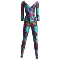 Ungaro body and leggings ensemble, circa 1980s 7