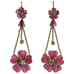 MWLC Second Empire Style Long Drop Earrings
