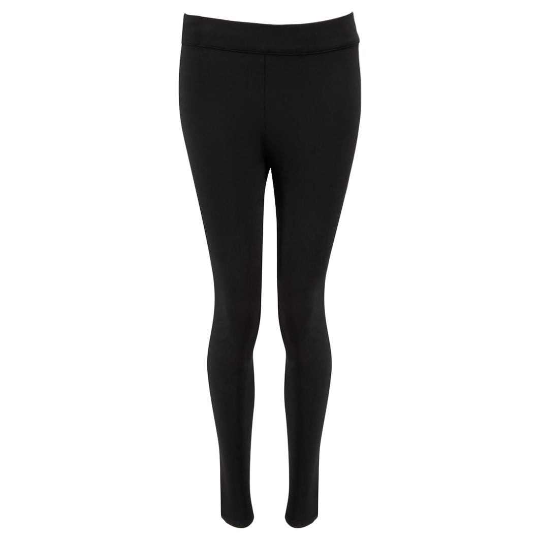 The Row Black High Rise Stretch Leggings Size S For Sale