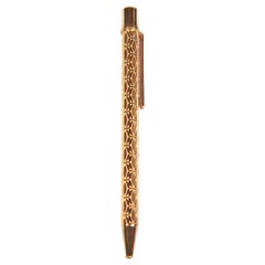 Retro Cartier Must De Cartier Logo Ballpoint Pen