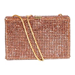 Mini sac à bandoulière orné de cristaux Swarovski