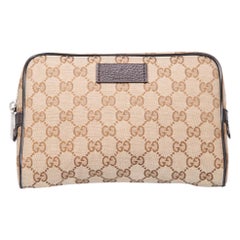 Gucci Brown GG Guccissima Gürteltasche