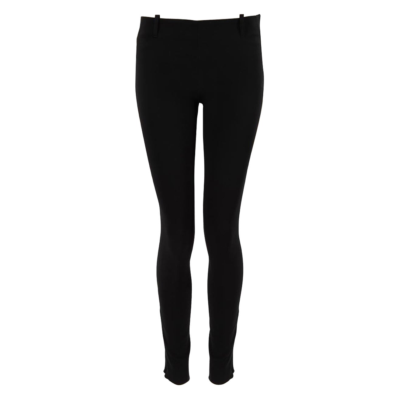 Balenciaga Black Skinny Fit Trousers Size M For Sale