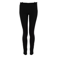 Balenciaga Black Skinny Fit Trousers Size M