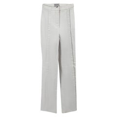 Versace Versace - Pantaloni grigi a gamba dritta Taglia XS