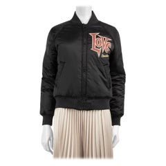 Bomber Moschino Love Moschino embelli de logos noirs, taille S