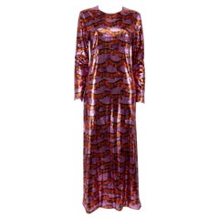 La DoubleJ Robe Maxi à motifs pailletés Taille S