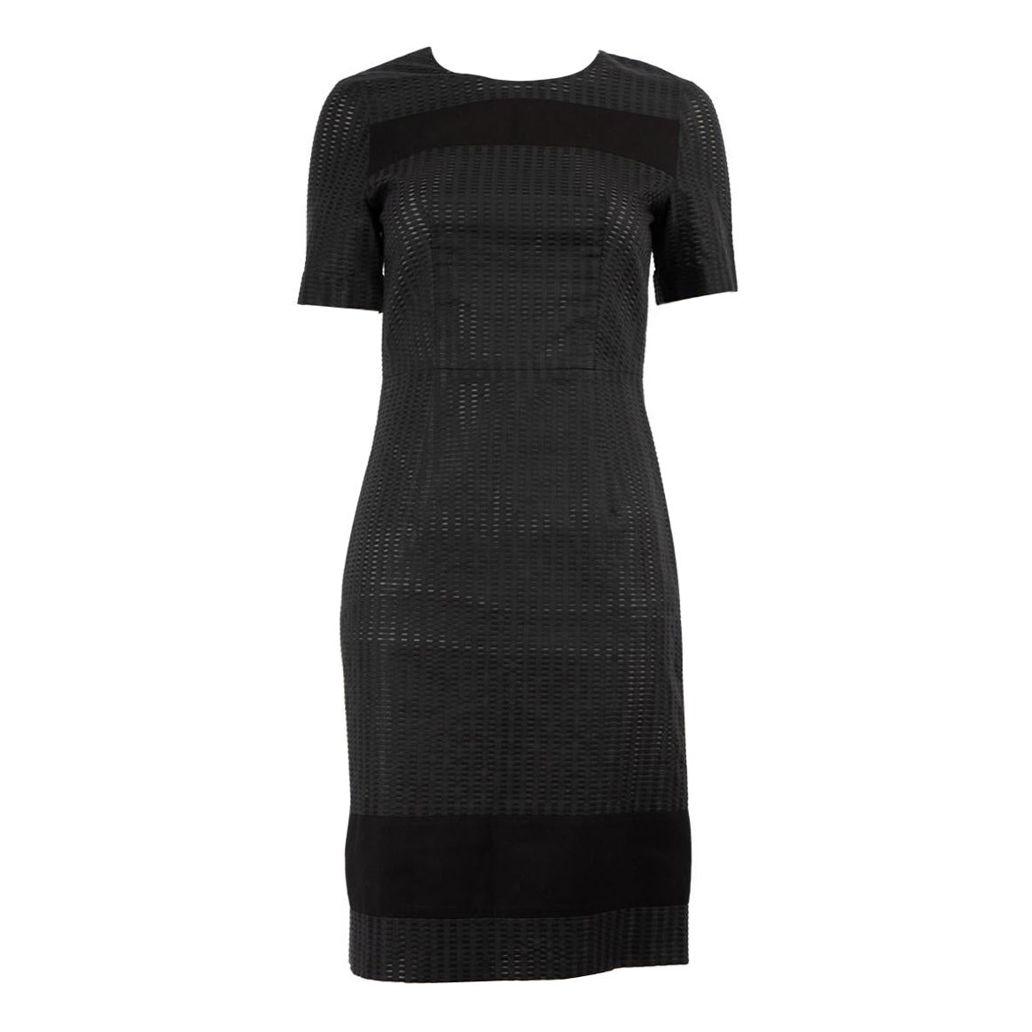 Paul Smith Navy Round Neck Shift Dress Size S For Sale