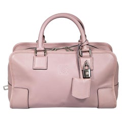 Used Loewe Mauve Leather Amazona 28 Bag