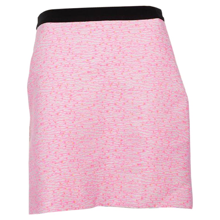 Balenciaga Pink Mini A-Line Skirt Size M For Sale