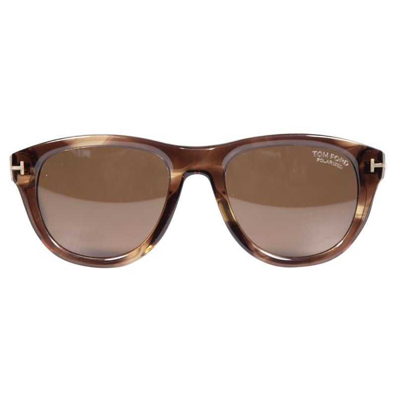 Tom Ford Brown Benedict Cat Eye Sunglasses For Sale