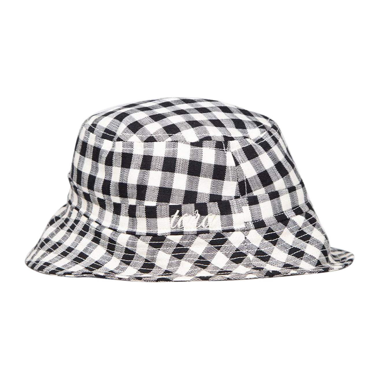 Tara Jarmon Gingham Pattern Bucket Hat For Sale