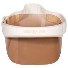 Dior Ecru Club V1U getönter Visor, Ecru Club