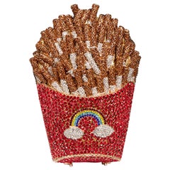 44 Once Upon A Time Embellished Cigarette Fries Clutch