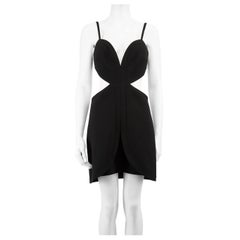 Alexis Black Tokyo Cut Out Mini Dress Size M