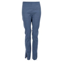 Acne Studios Blue Slim Leg Trousers Size L