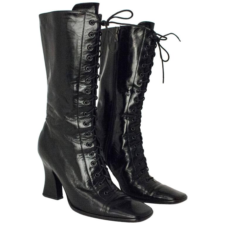 90s square toe boots