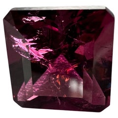 8.75ct Pink Asscher Rubellite Gemstone