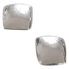 Monet Silver tone Clip on earrings 12