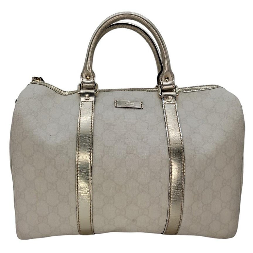 Gucci GG Plus Monogram Medium Boston Bag For Sale