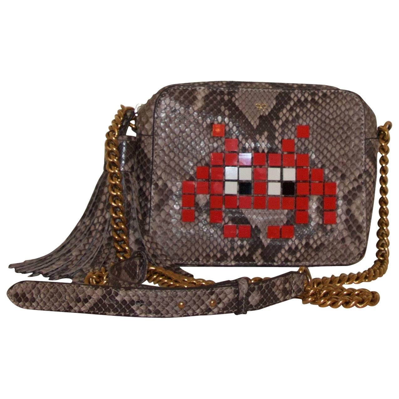 ANYA INDMARCH Space Invaders' crossbody For Sale
