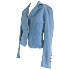 Gianni Versace light blu jacket