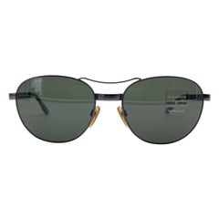 Giorgio Armani Vintage Gunmetal Sunglasses 644 905 135 mm