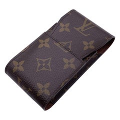 Louis Vuitton Monogramm Brown Canvas Zigarettenetui Halter M63024