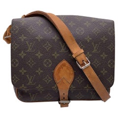 Louis Vuitton - Sac messager Cartouchiere MM en toile vintage, taille M51253