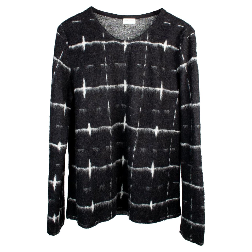  Saint Laurent Paris Men Sweater Size Large, S588 For Sale