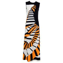 Vintage Lanvin Boutique Print Dress 10